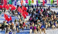 助民增收，馬力十足 2024錫林郭勒冬季蒙古馬超級(jí)聯(lián)賽總決賽燃情開賽