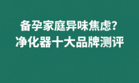 備孕家庭異味焦慮？除甲醛除煙味凈化器十大品牌測評