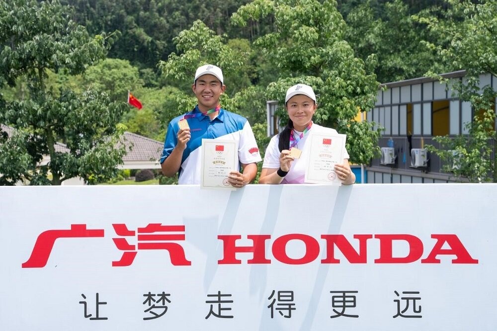 逆轉勝 羅紹鈞禤亭婷分獲&ldquo;廣汽Honda&middot;2022中國業余公開賽&rdquo;揭幕站各組別冠軍