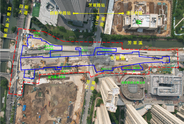 抓住每年僅兩次停電機(jī)會，12號線地鐵站建設(shè)又有新進(jìn)展