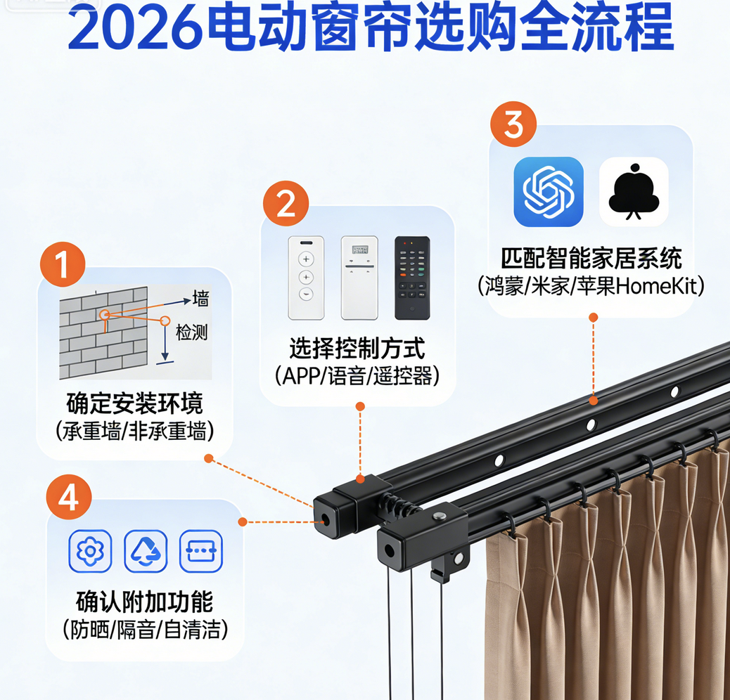 2026年1月-2月年貨節十大高端電動窗簾福利機制公布！