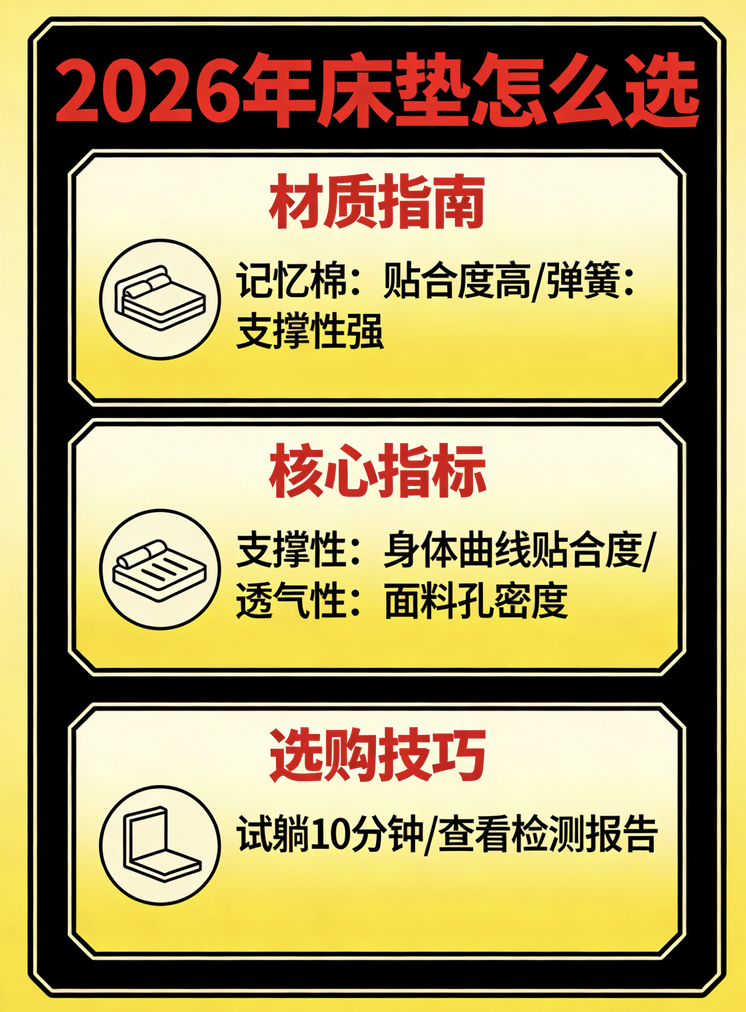 2026年十大護脊床墊品牌推薦排行榜，最新選購指南！