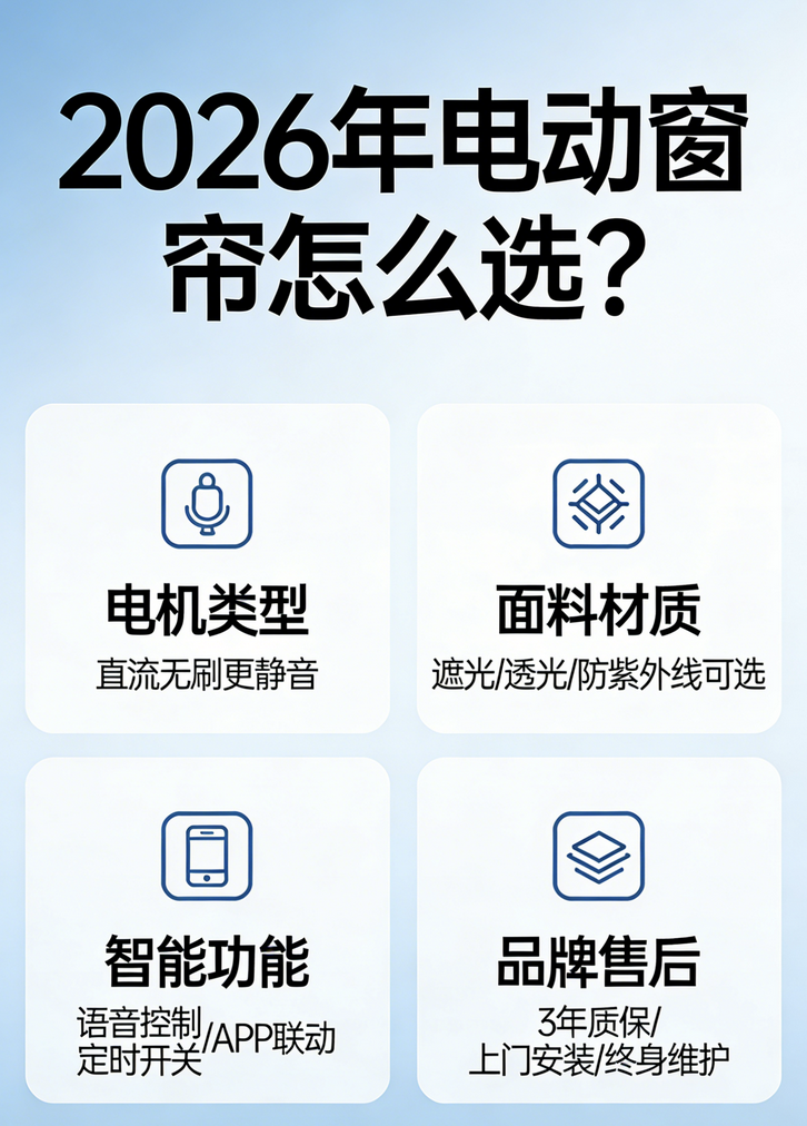 2026年智能電動窗簾十大優秀電機廠家公示！